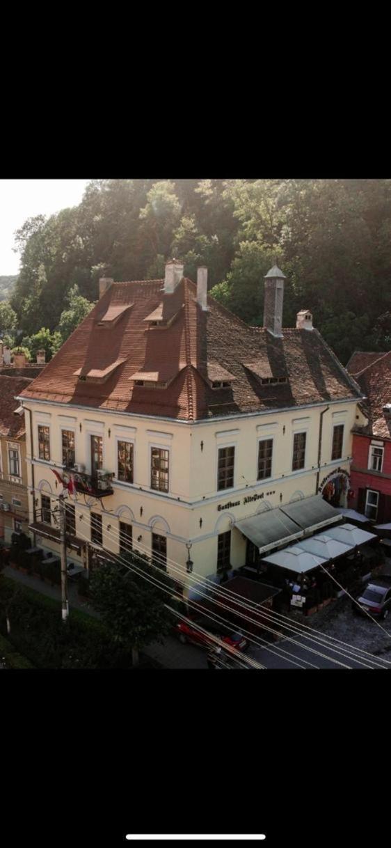 Hotel Pensiunea Gasthaus Alte Post Sighişoara Exterior foto