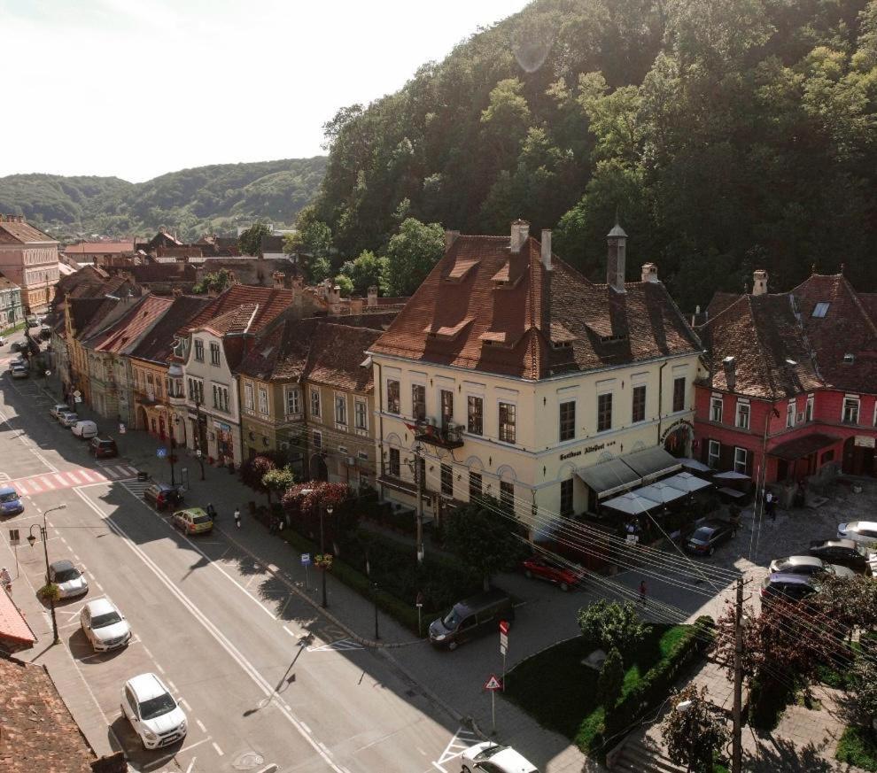 Hotel Pensiunea Gasthaus Alte Post Sighişoara Exterior foto