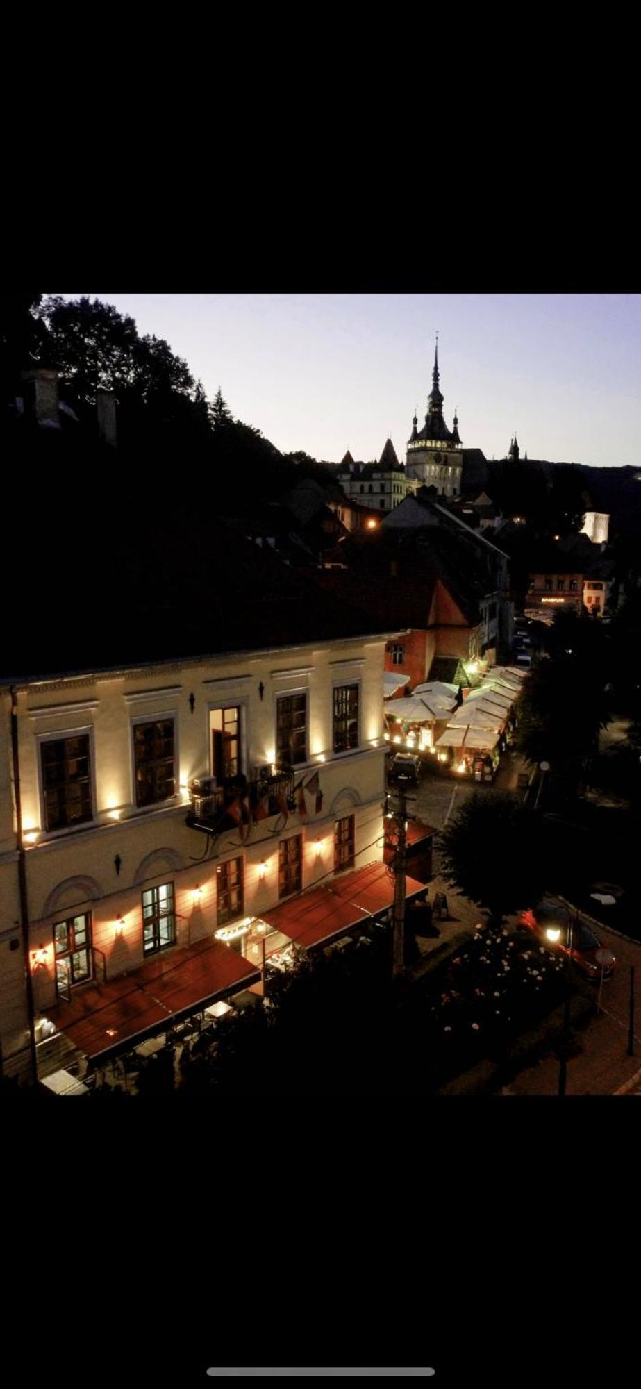 Hotel Pensiunea Gasthaus Alte Post Sighişoara Exterior foto