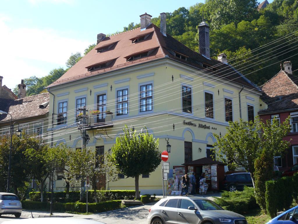 Hotel Pensiunea Gasthaus Alte Post Sighişoara Exterior foto