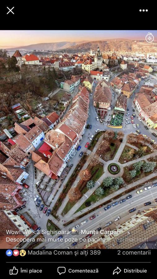 Hotel Pensiunea Gasthaus Alte Post Sighişoara Exterior foto